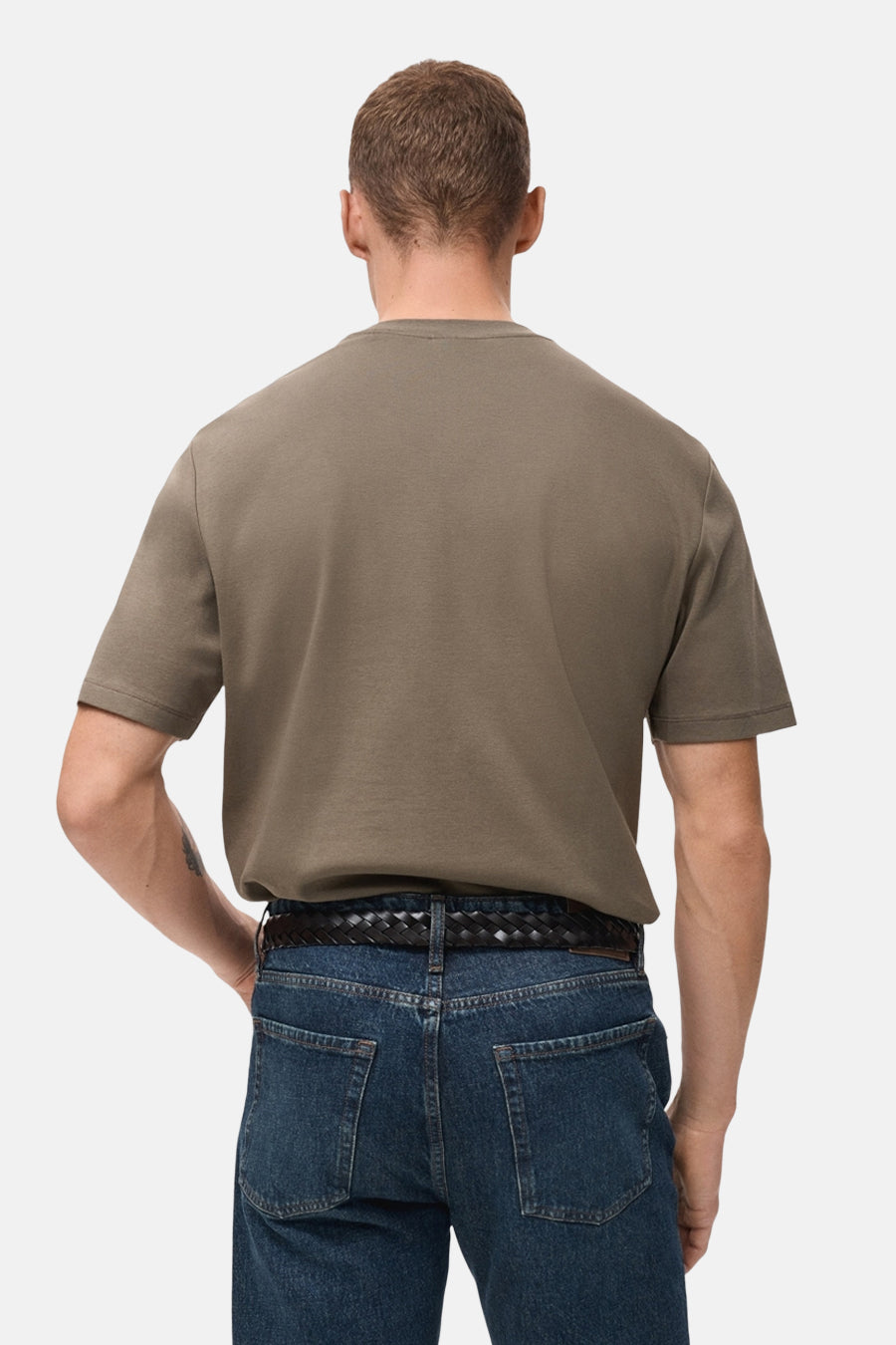 T-shirt (korte mouwen) bruin - MANGO