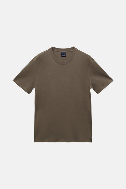 T-shirt (korte mouwen) bruin - MANGO
