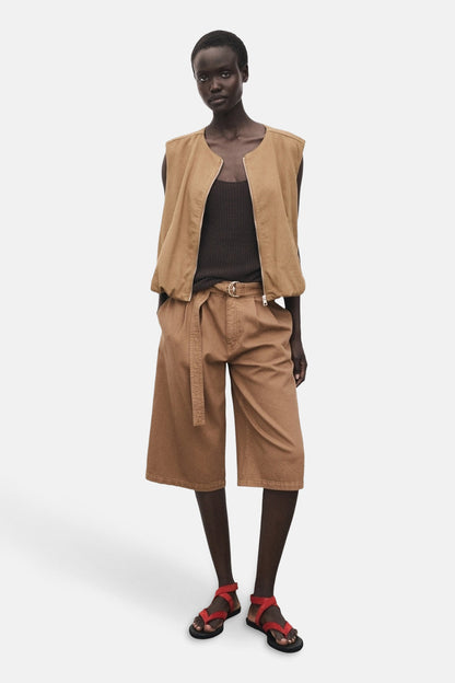Brown Bermuda Shorts