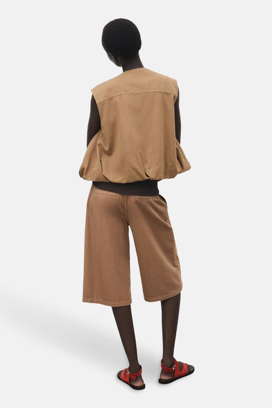Brown Bermuda Shorts