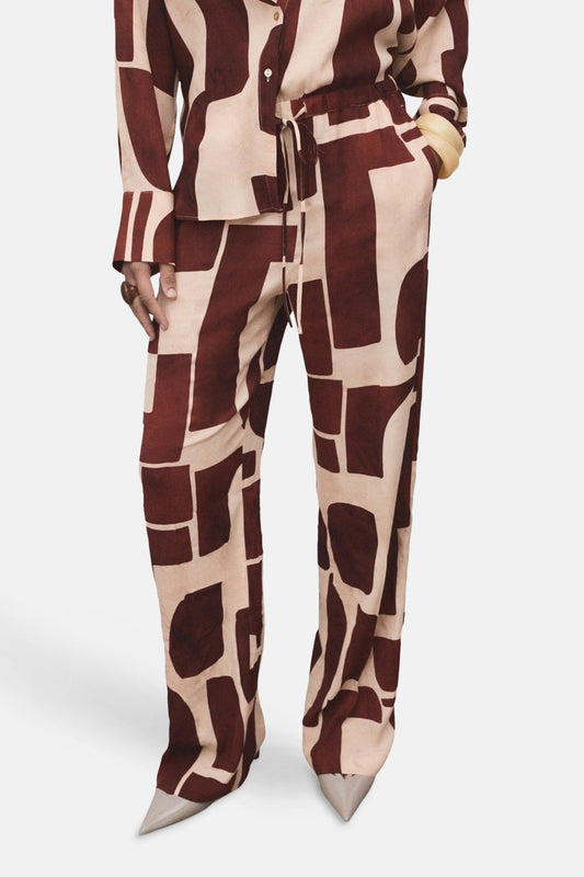 Multicolor Pants - MANGO