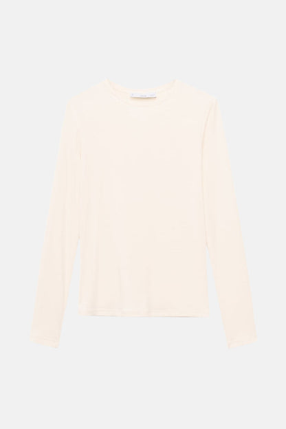 Top (lange mouwen) beige - MANGO
