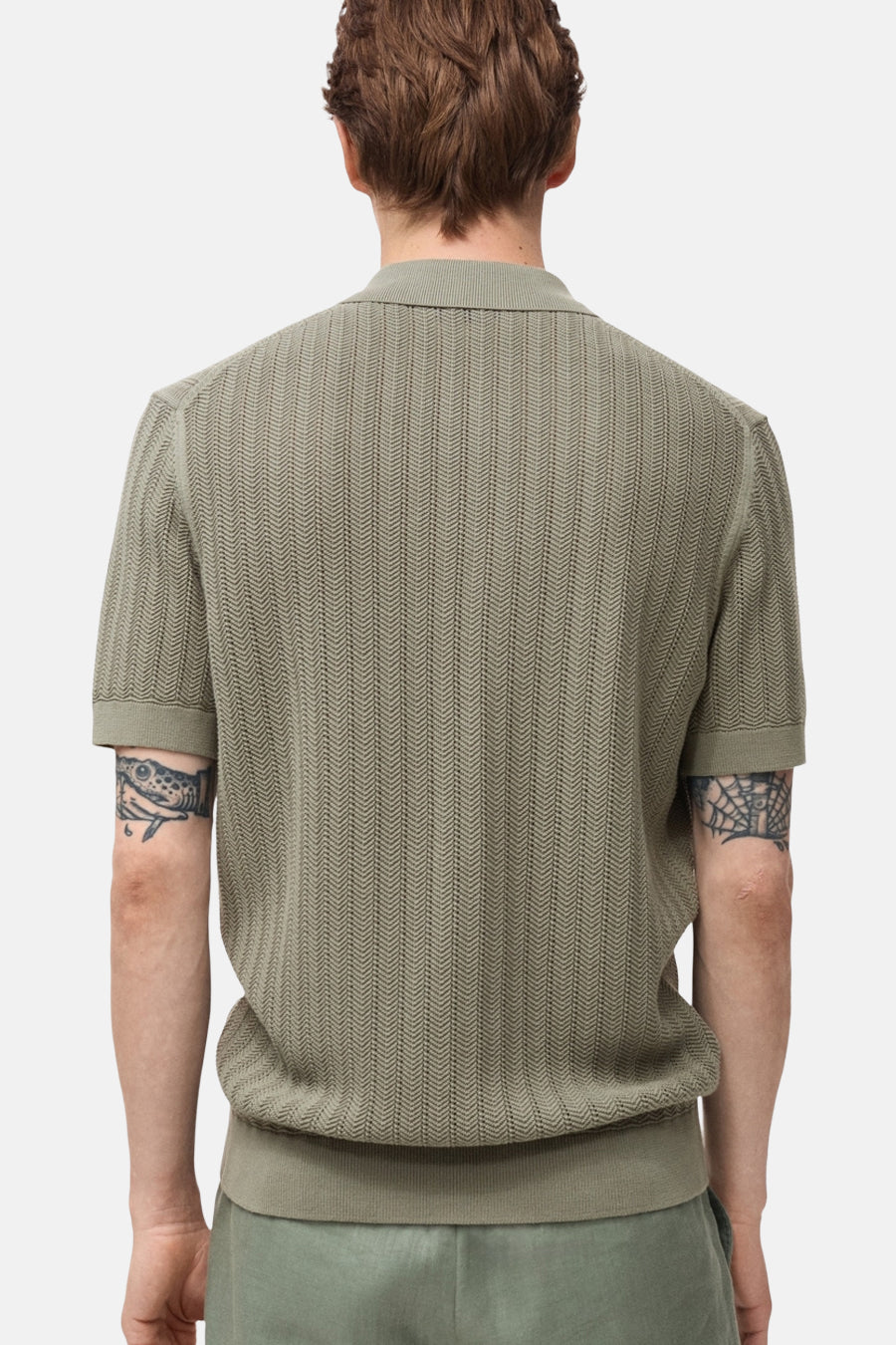 Korte Mouwen Shirt - Kaki