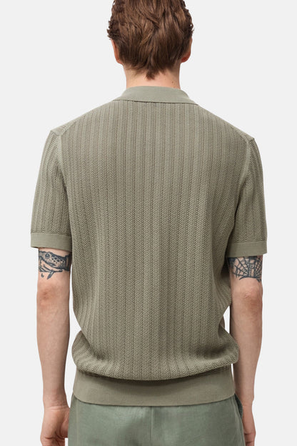 Korte Mouwen Shirt - Kaki