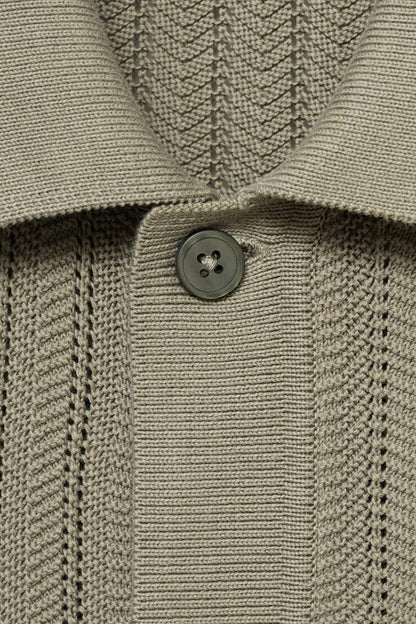Korte Mouwen Shirt - Kaki