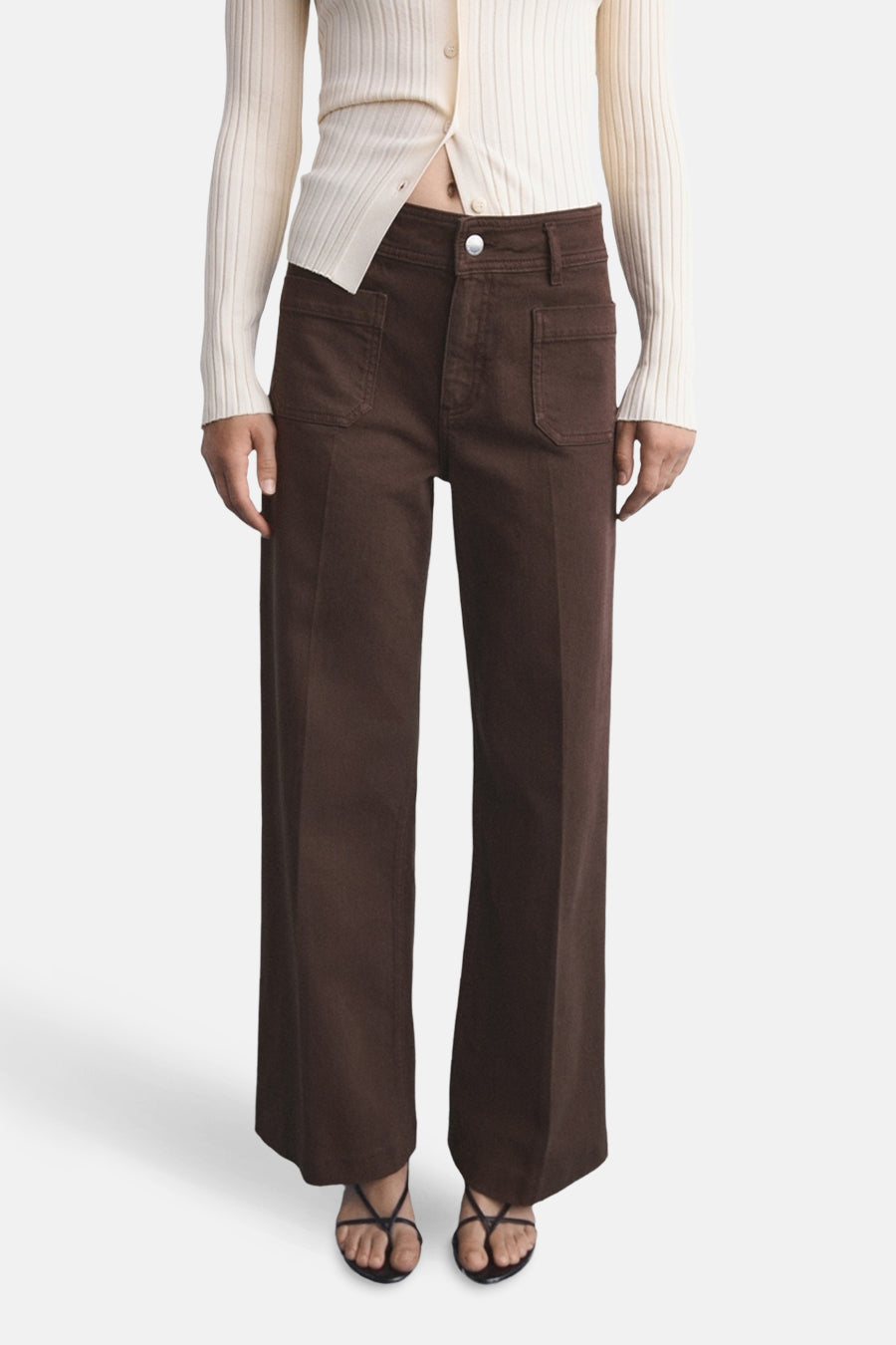 Kleurige Bruine Jeans