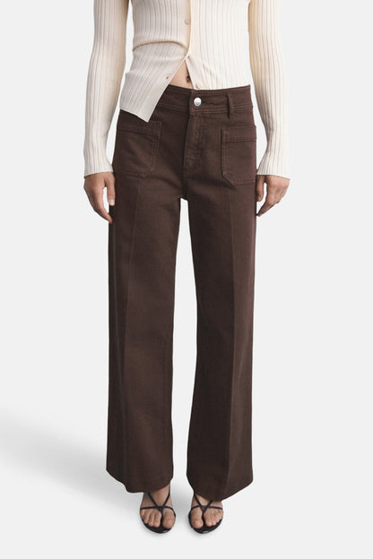 Kleurige Bruine Jeans