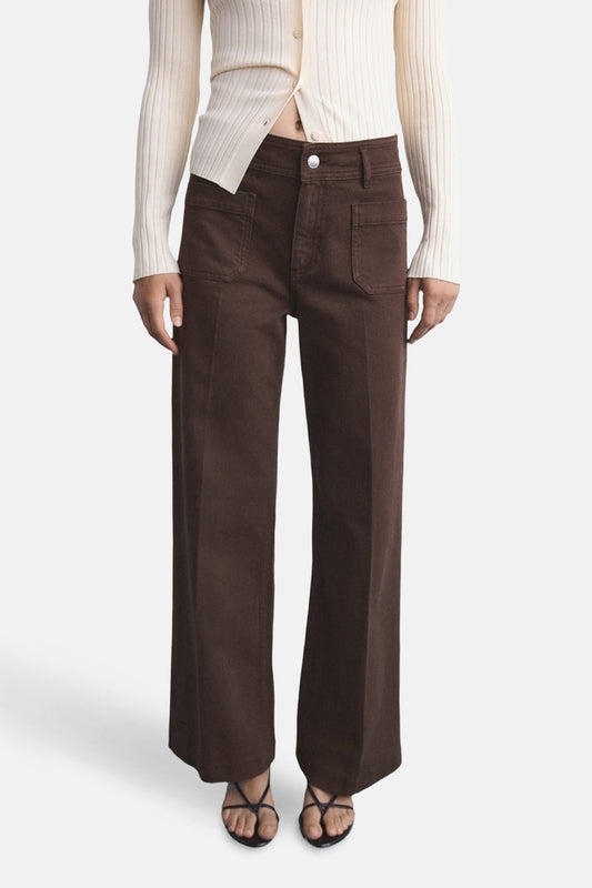 Kleurige Bruine Jeans