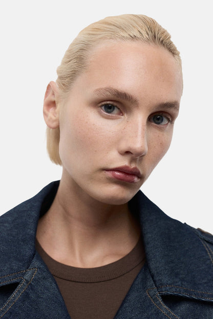 Jas - Donkerblauwe Denim Jacket