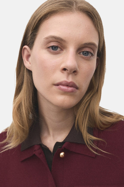 Cardigan - bordeaux