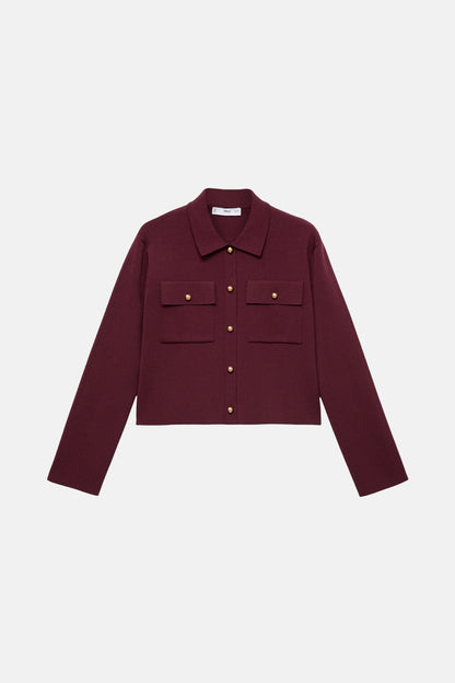 Cardigan - bordeaux