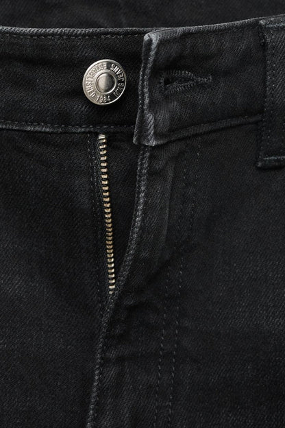 NEWMOM - Donkergrijze Denim Jeans