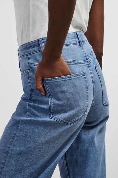PEGGY - Lichtblauwe Denim Jeans
