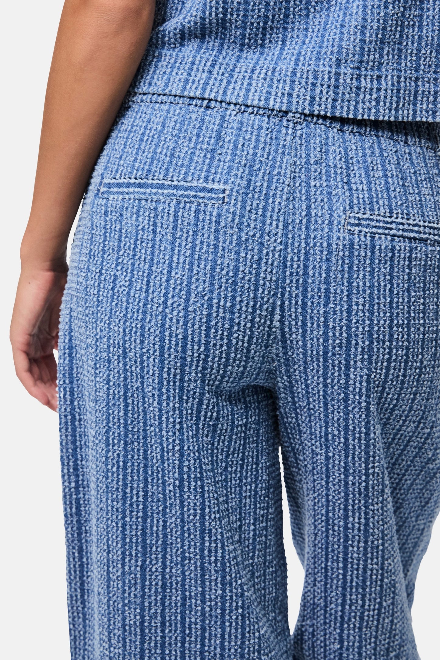 Broek blauw - PIECES®