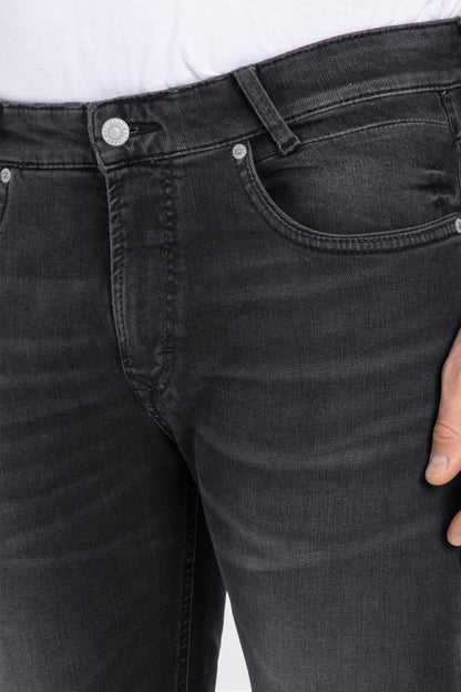 ARNE PIPE - Donkergrijze Denim