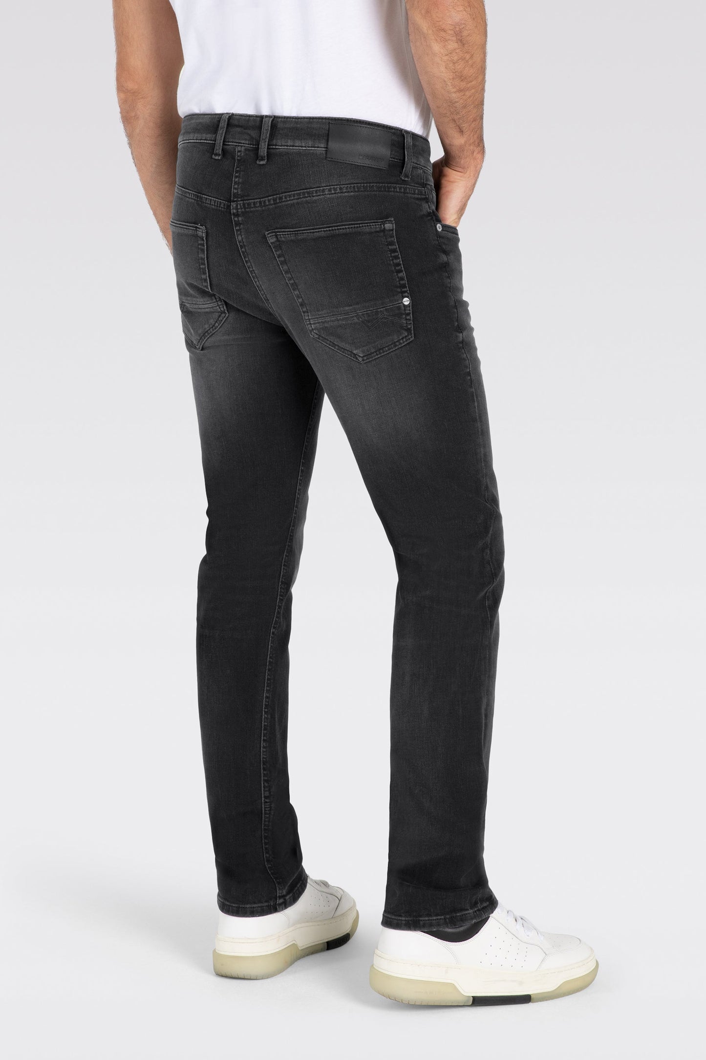 ARNE PIPE - Donkergrijze Denim