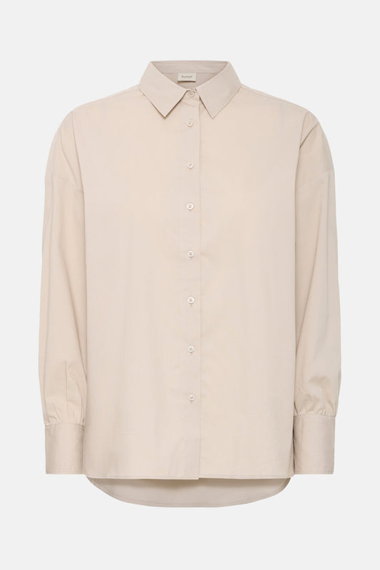 Lange Mouwen Hemd - Beige