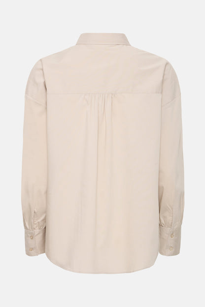 Lange Mouwen Hemd - Beige