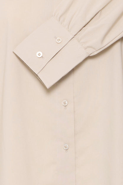 Lange Mouwen Hemd - Beige