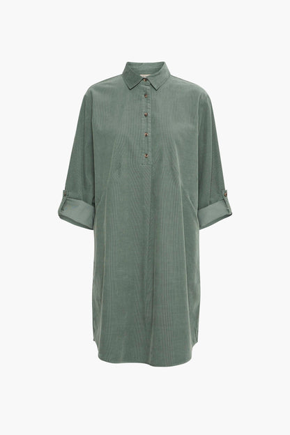 Lange Mouwen Jurk - Groen