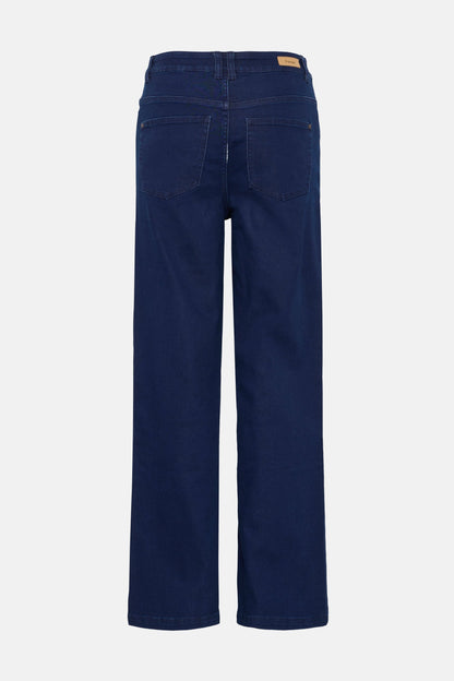 LUXE HANNA - Donkerblauwe Denim Jeans
