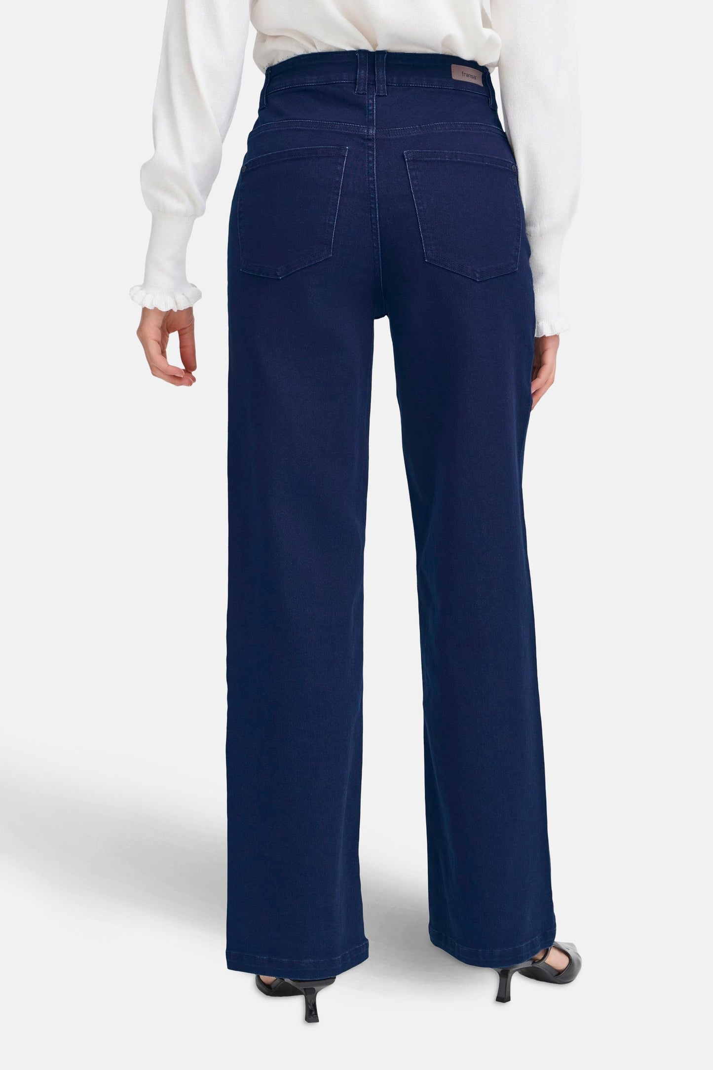 LUXE HANNA - Donkerblauwe Denim Jeans