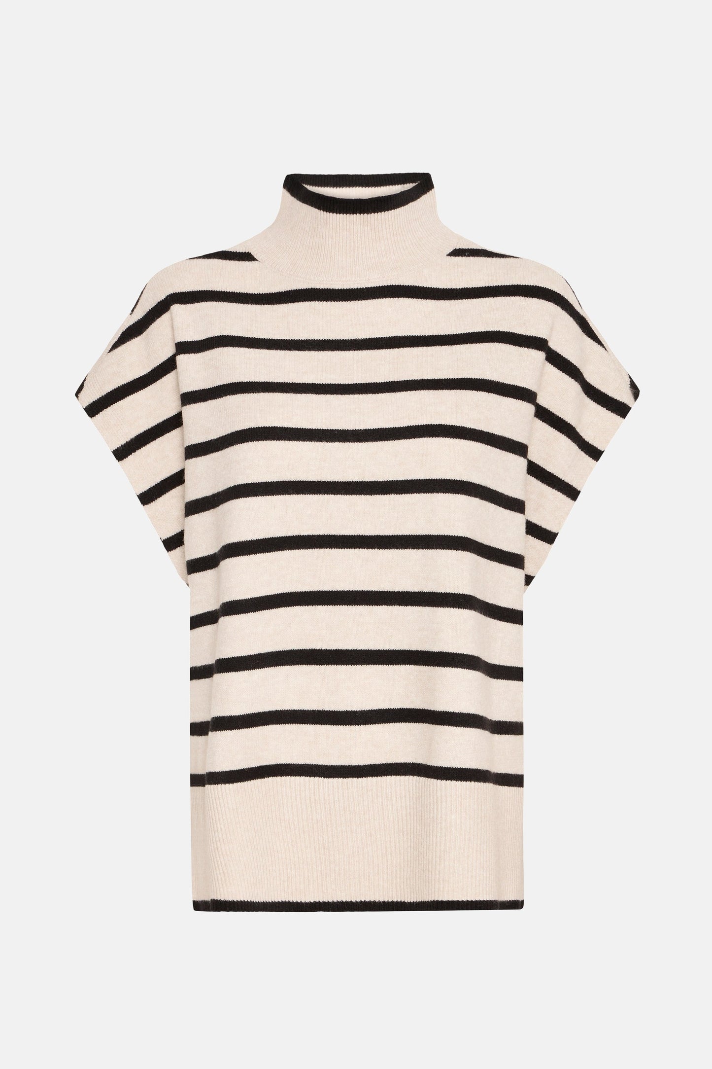 Beige Sleeveless Top