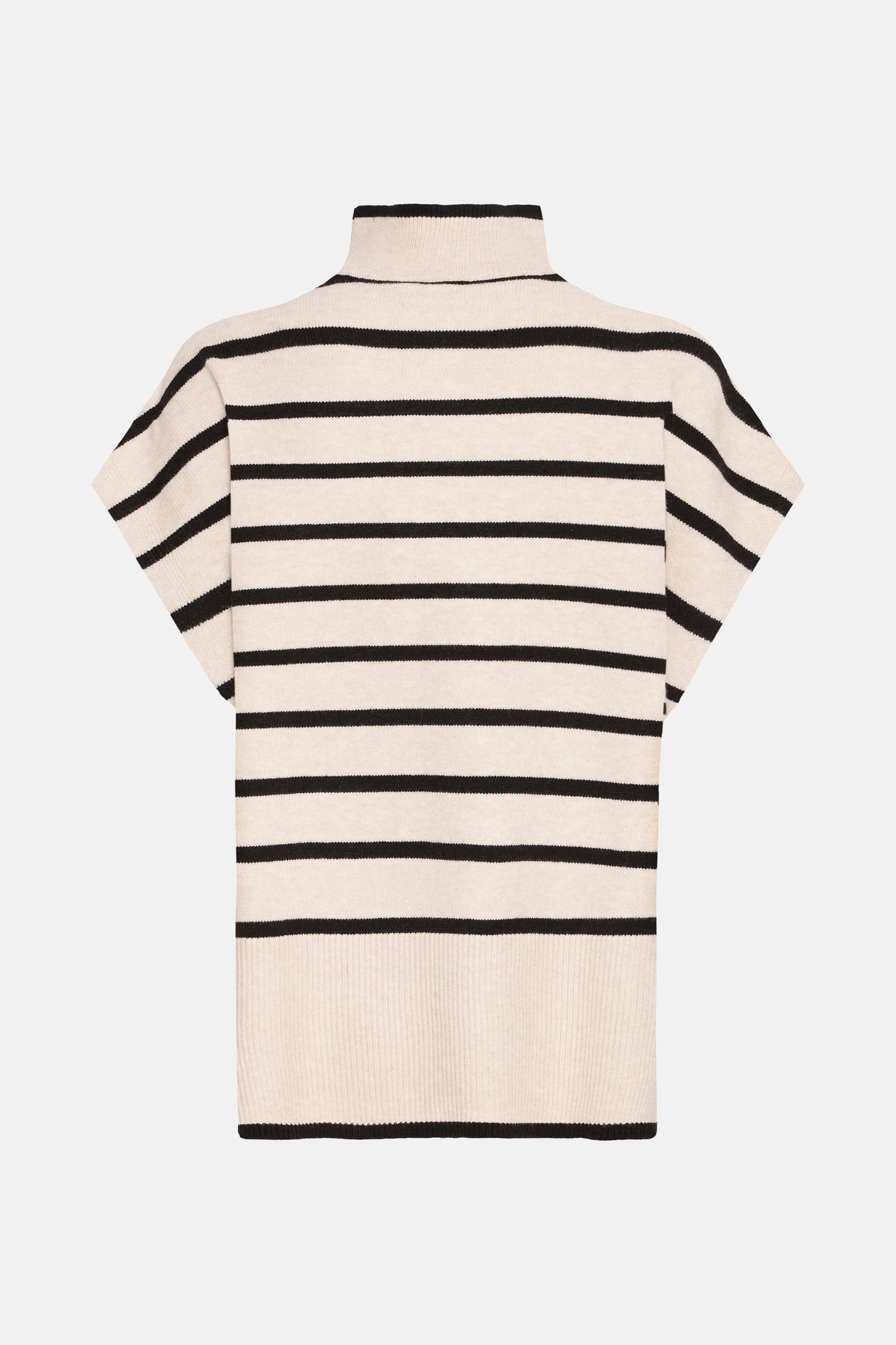 Beige Sleeveless Top
