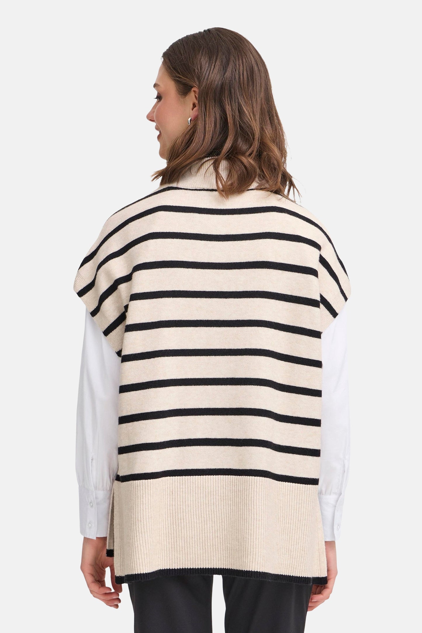 Beige Sleeveless Top