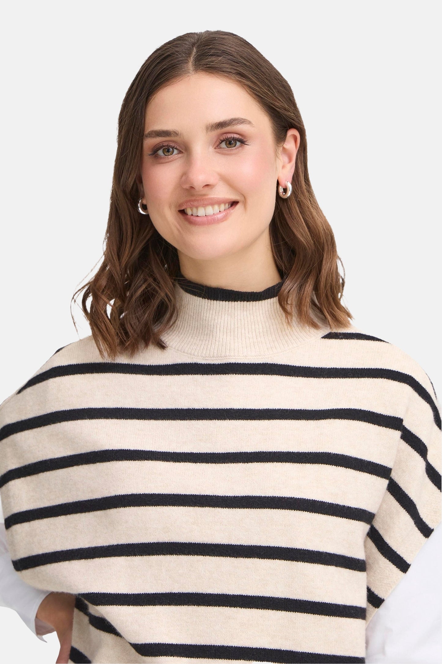Beige Sleeveless Top