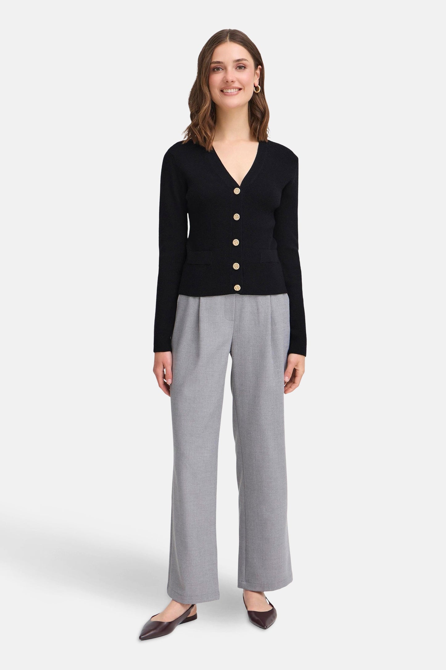 Zwarte Cardigan - Fransa®