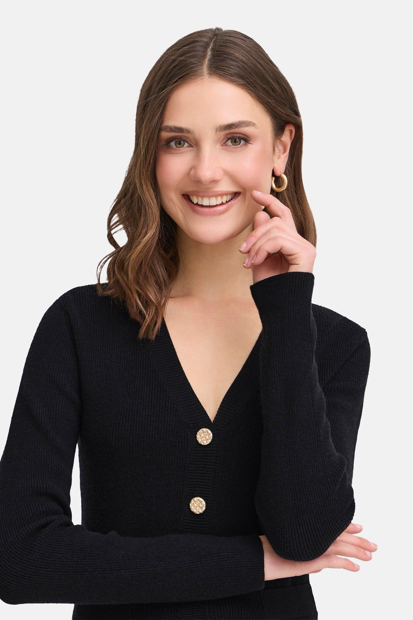 Zwarte Cardigan - Fransa®