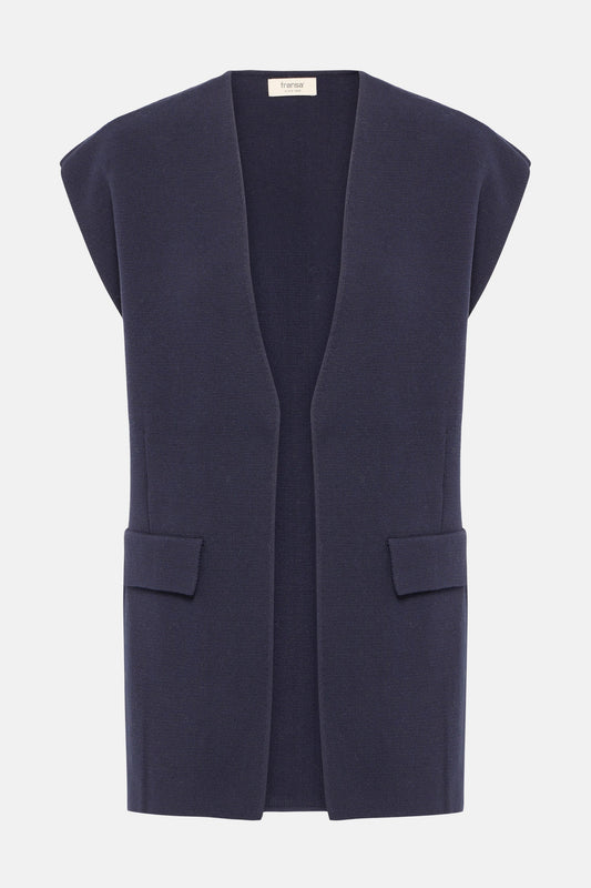 Cardigan - blauw