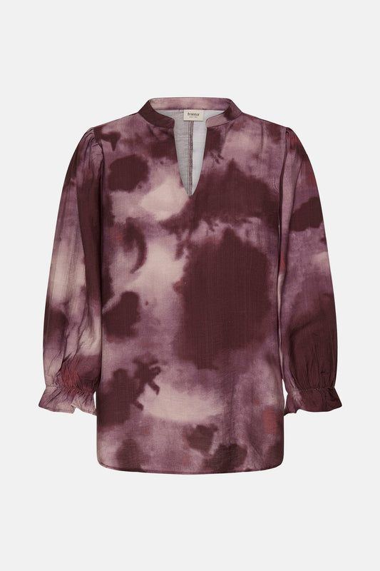 Fransa® Rood Blouse met Lange Mouwen