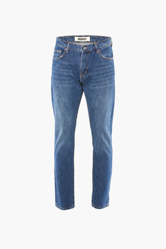 Tapered Denim Jeans