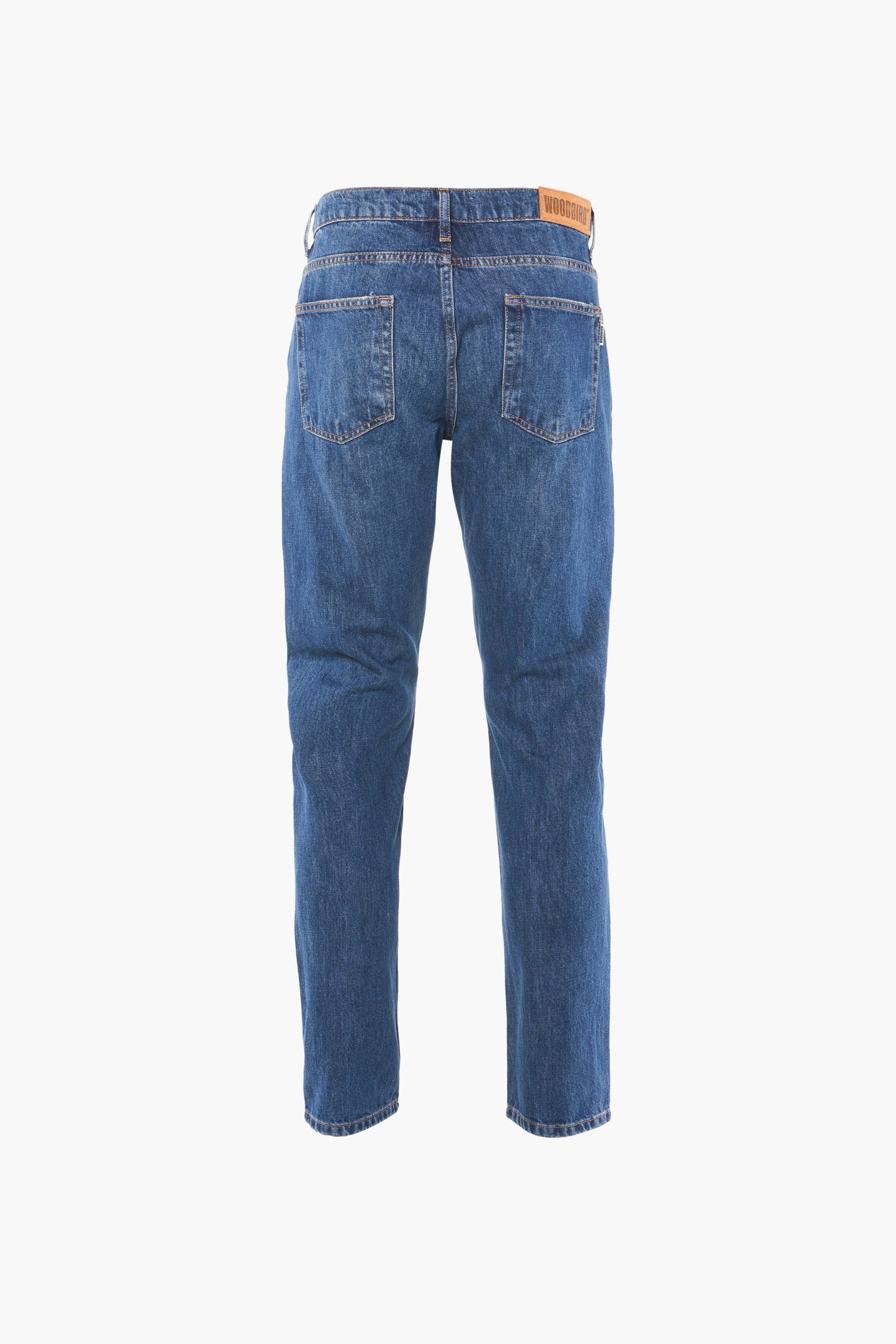 Tapered Denim Jeans