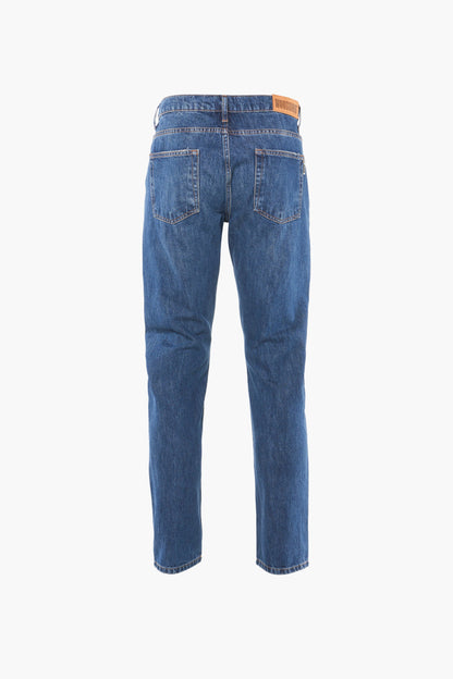 Tapered Denim Jeans