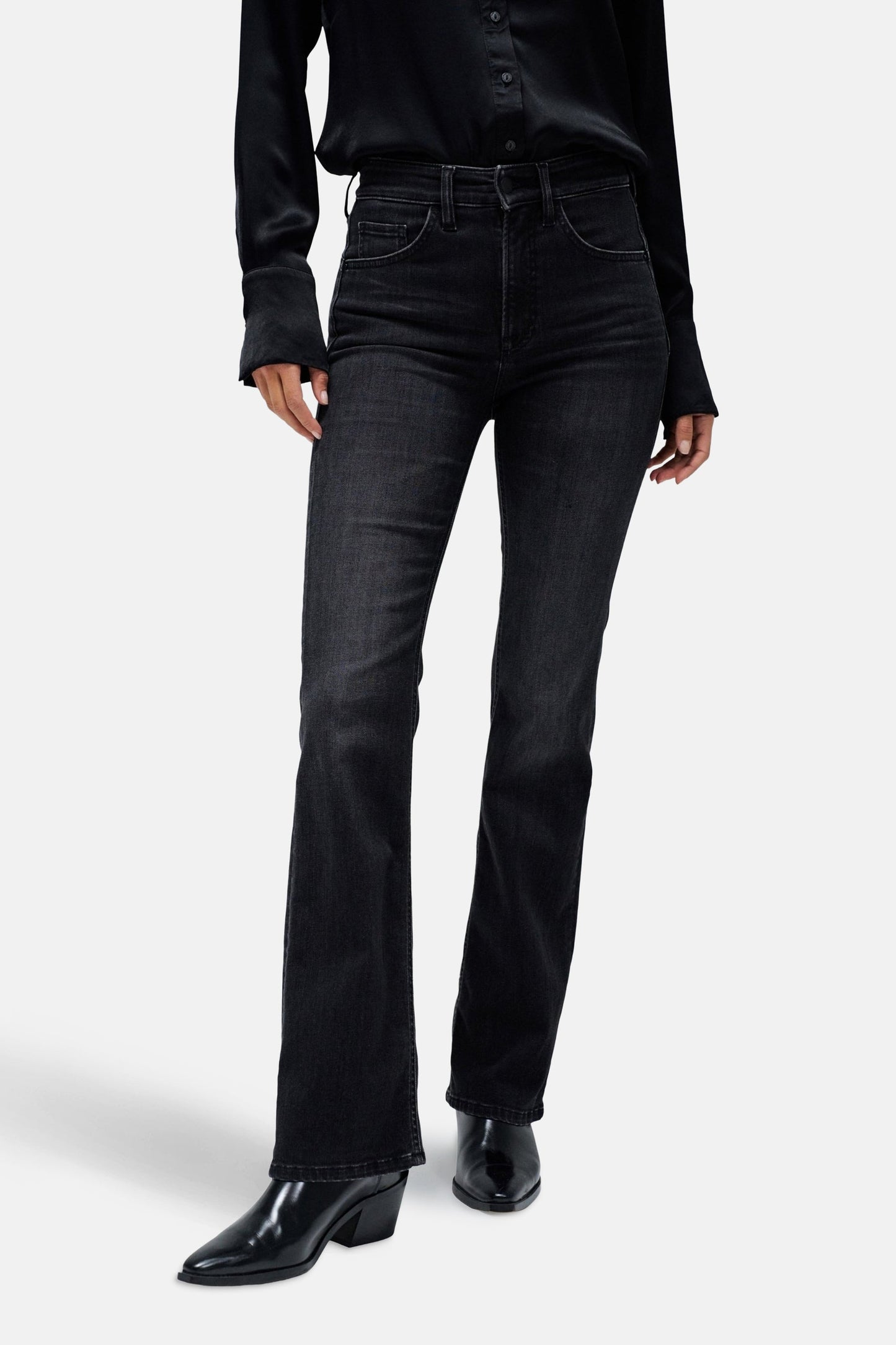 Donkergrijze Bootcut Jeans van Salsa Jeans®