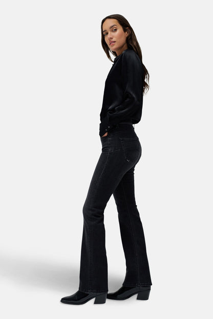 Donkergrijze Bootcut Jeans van Salsa Jeans®
