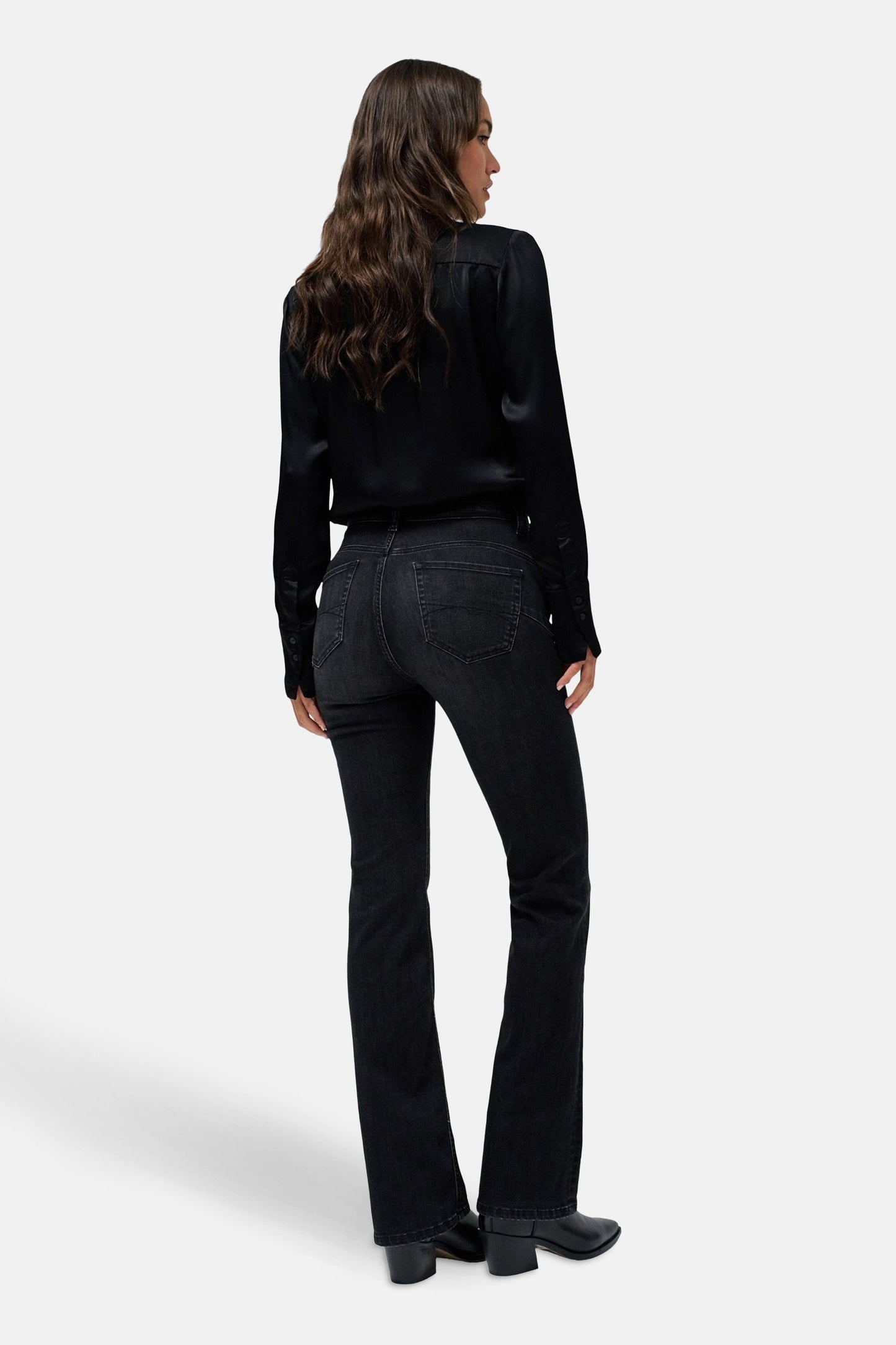 Donkergrijze Bootcut Jeans van Salsa Jeans®