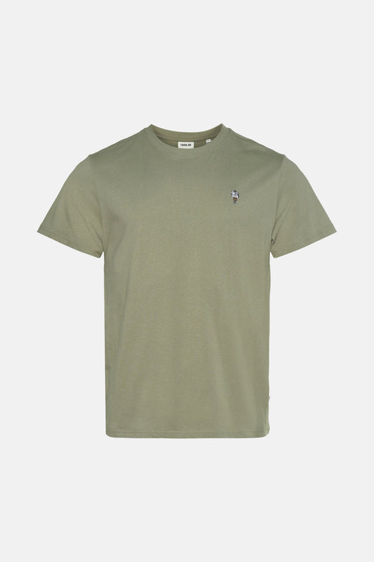 Korte Mouwen T-shirt - Kaki