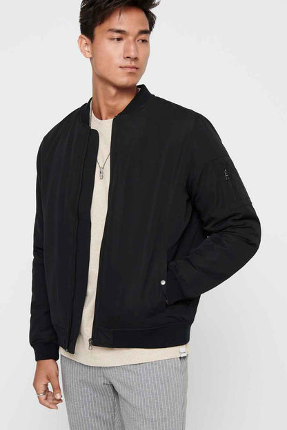 ONLY & SONS® Jas in Lang Zwart