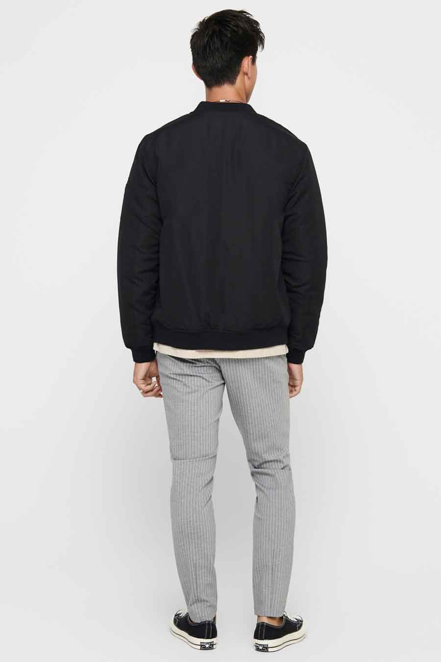 ONLY & SONS® Jas in Lang Zwart