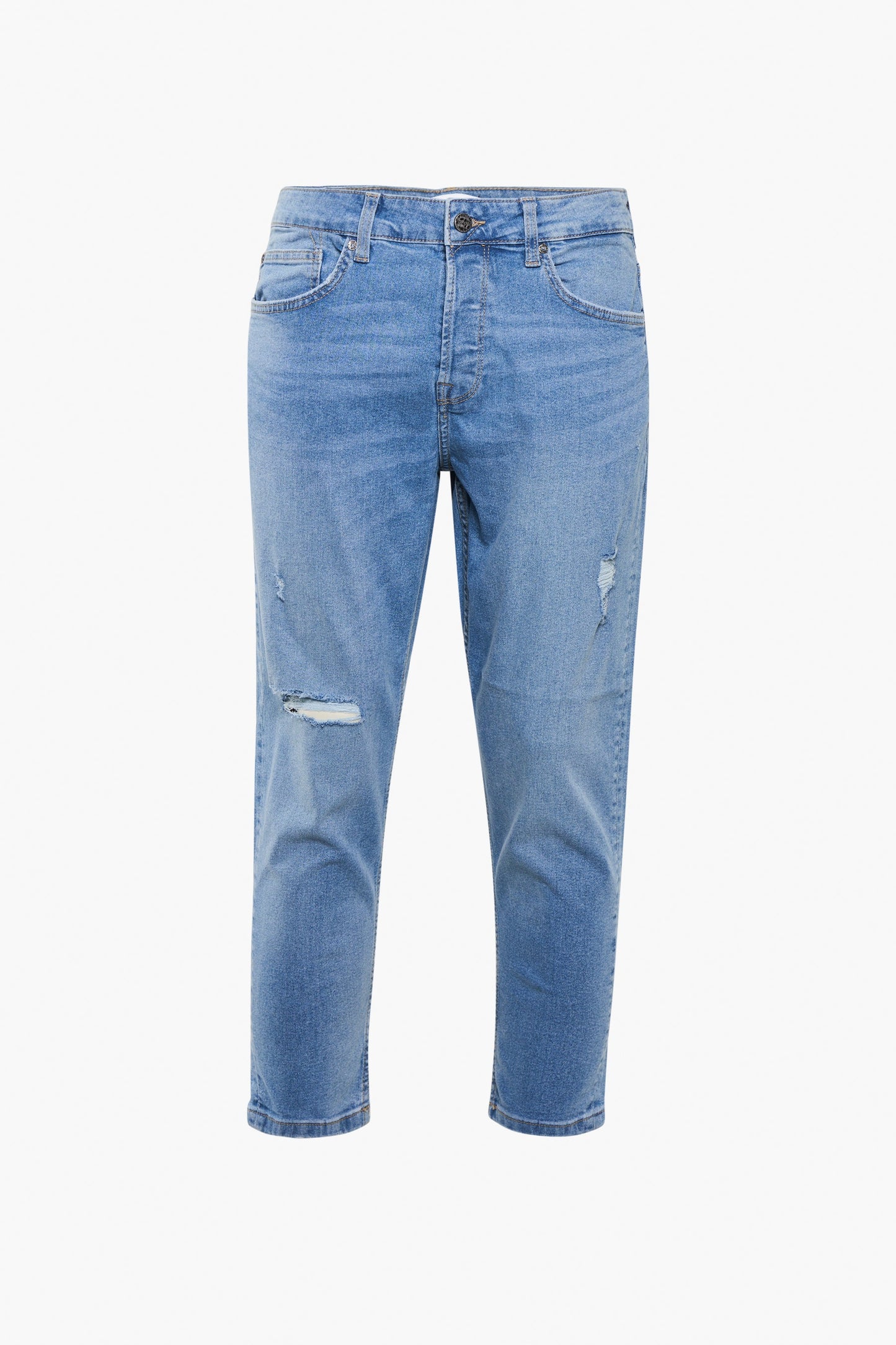 Lichtblauwe Denim Tapered Jeans