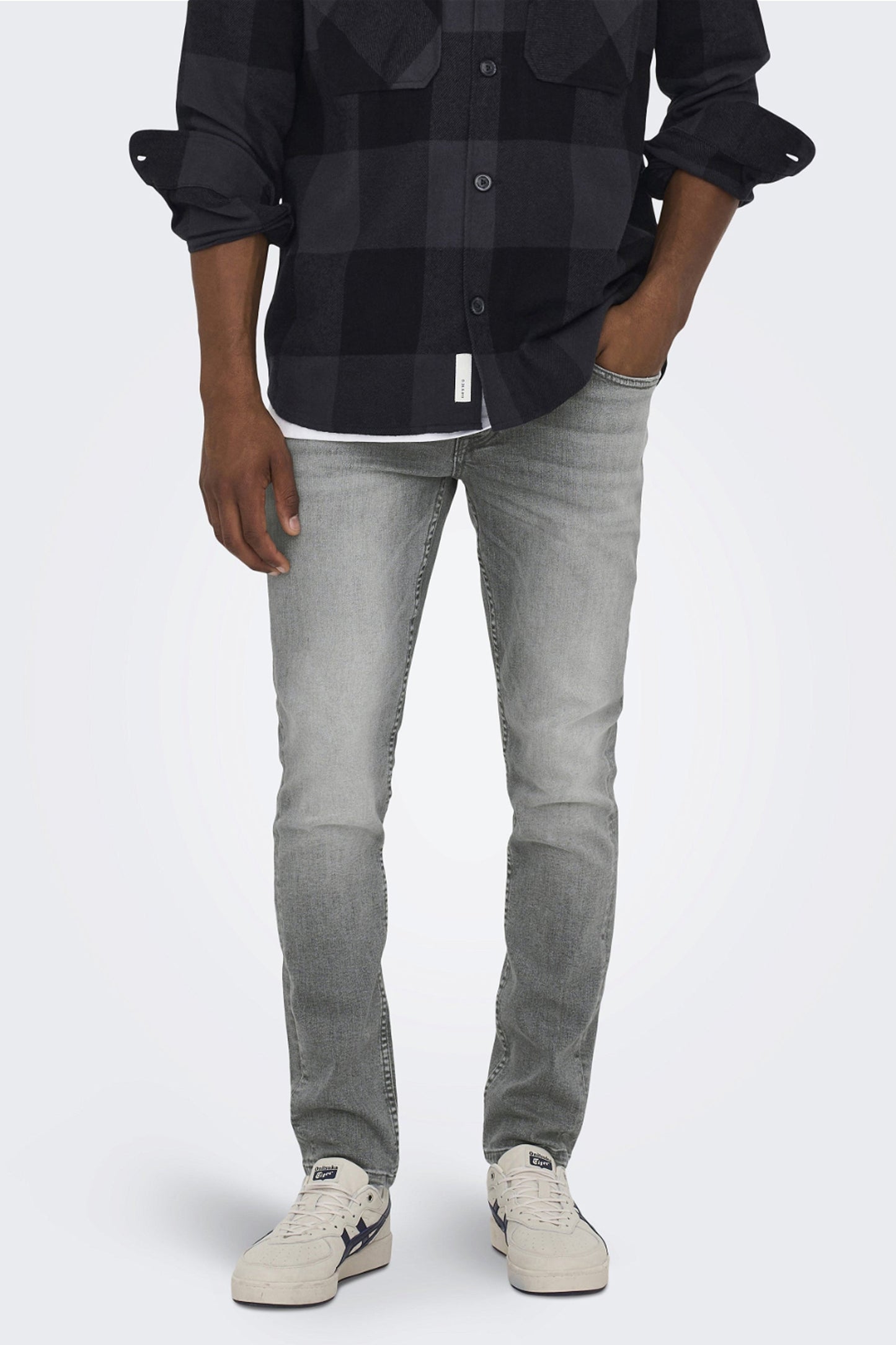 LOOM - Grijze Denim in Medium Shade