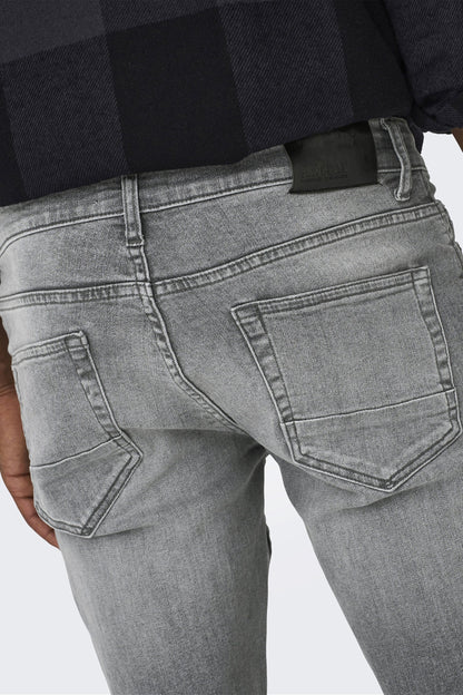 LOOM - Grijze Denim in Medium Shade
