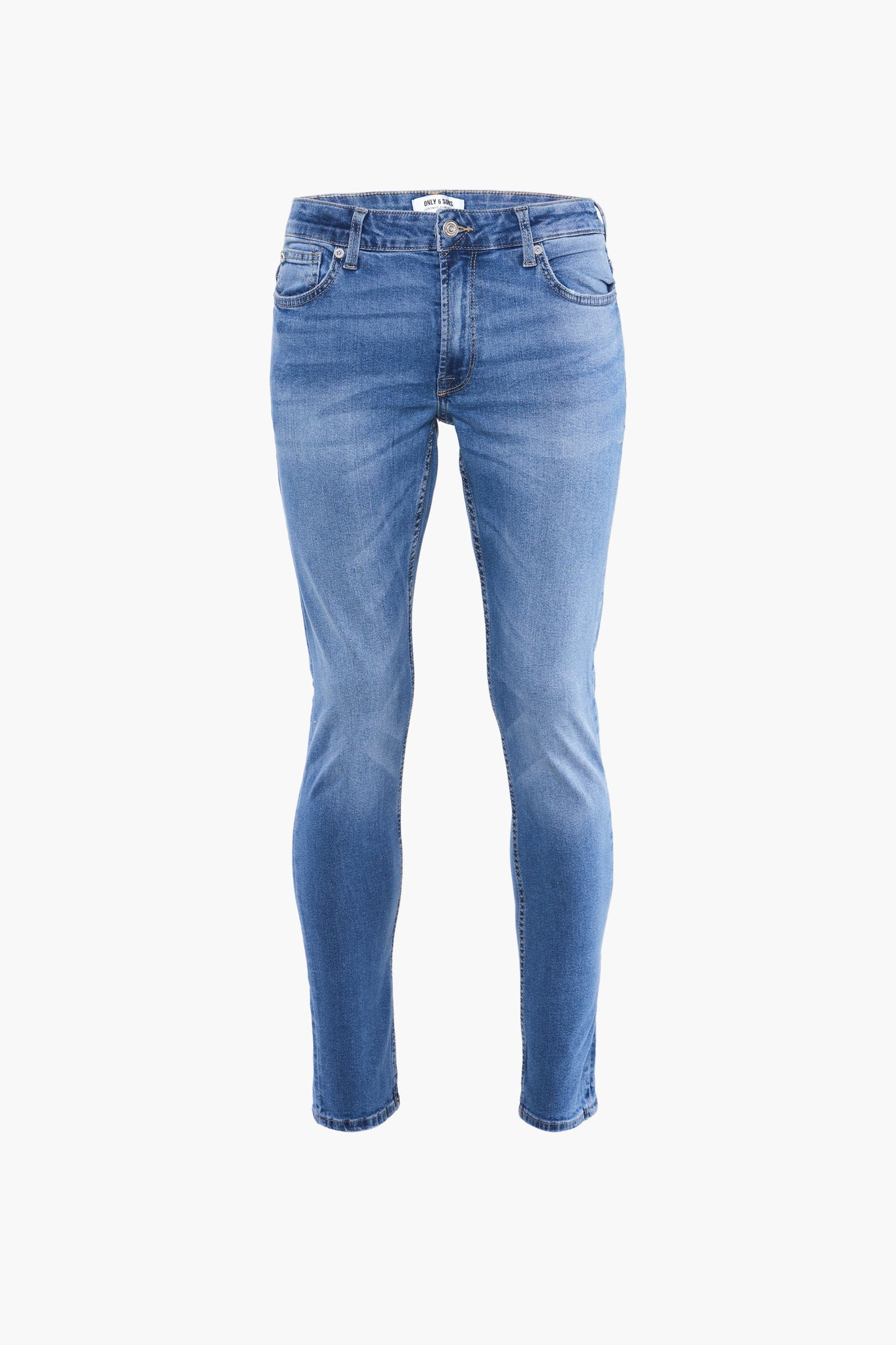Slanke Jeans - Lichtblauwe Denim