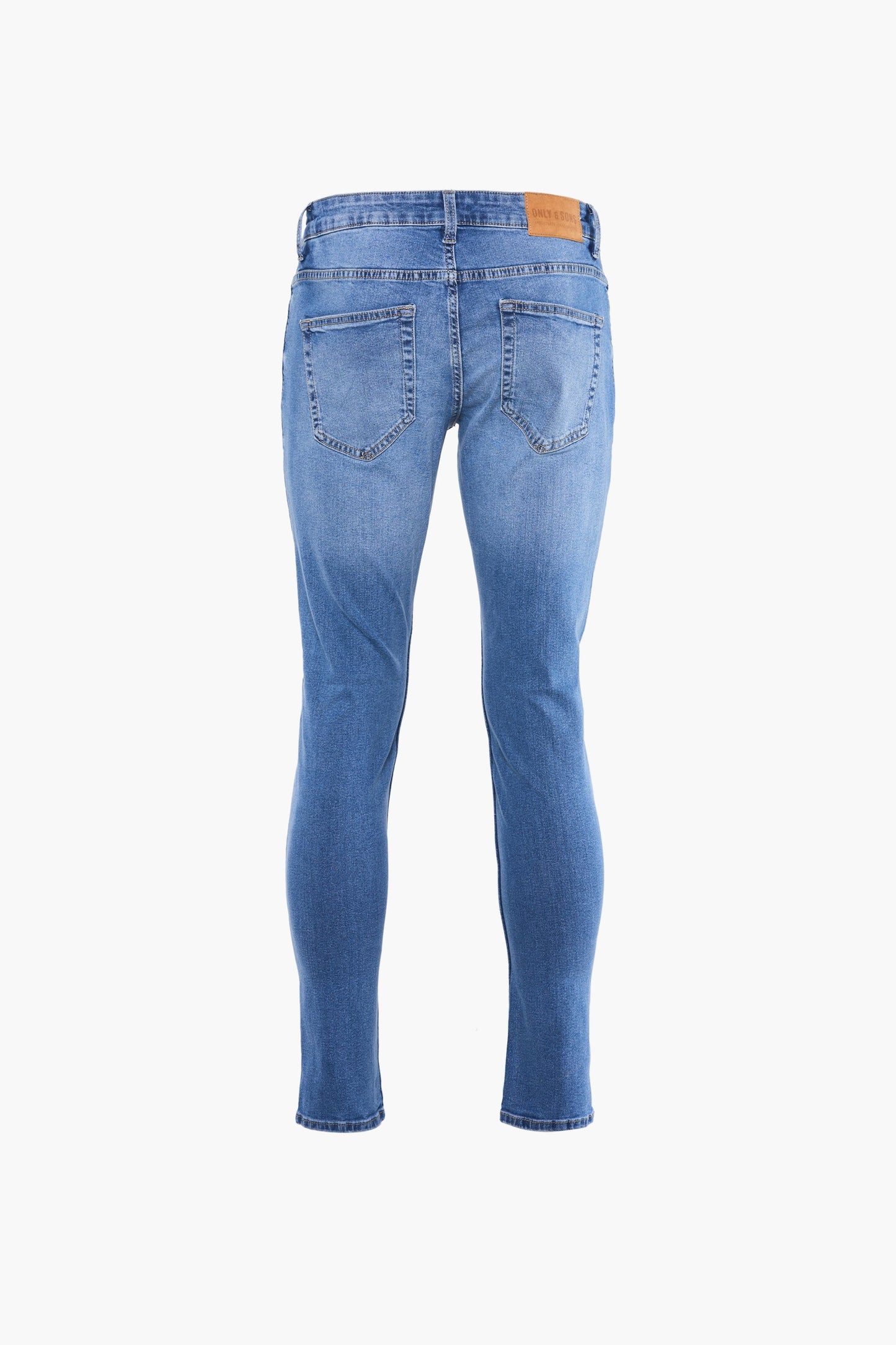 Slanke Jeans - Lichtblauwe Denim