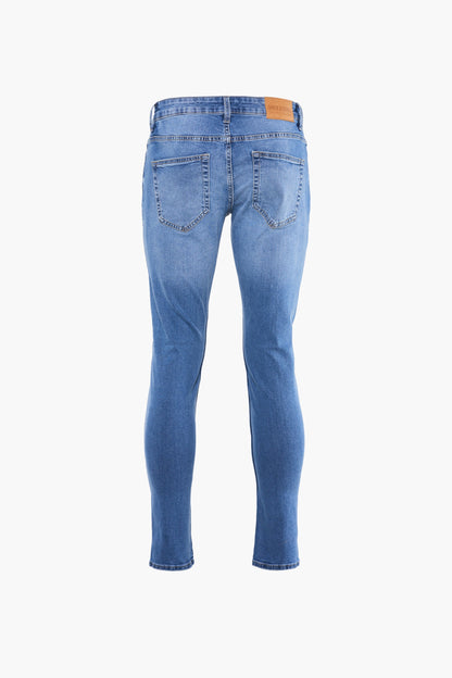 Slanke Jeans - Lichtblauwe Denim
