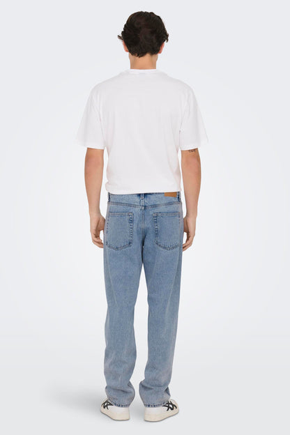 EDGE - Lichtblauwe Denim Jeans